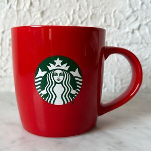 Starbucks Red Mug Green Mermaid Logo - 2020 Starbucks Coffee Cup 12 fl oz